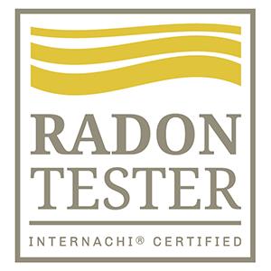 Radon Tester InterNACHI Certified Badge